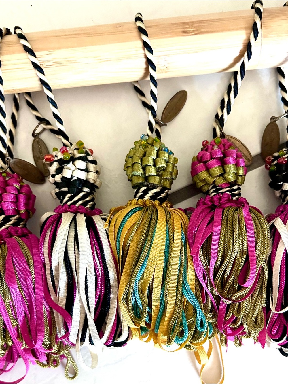 Lot of 5 Mackenzie Childs Tassels